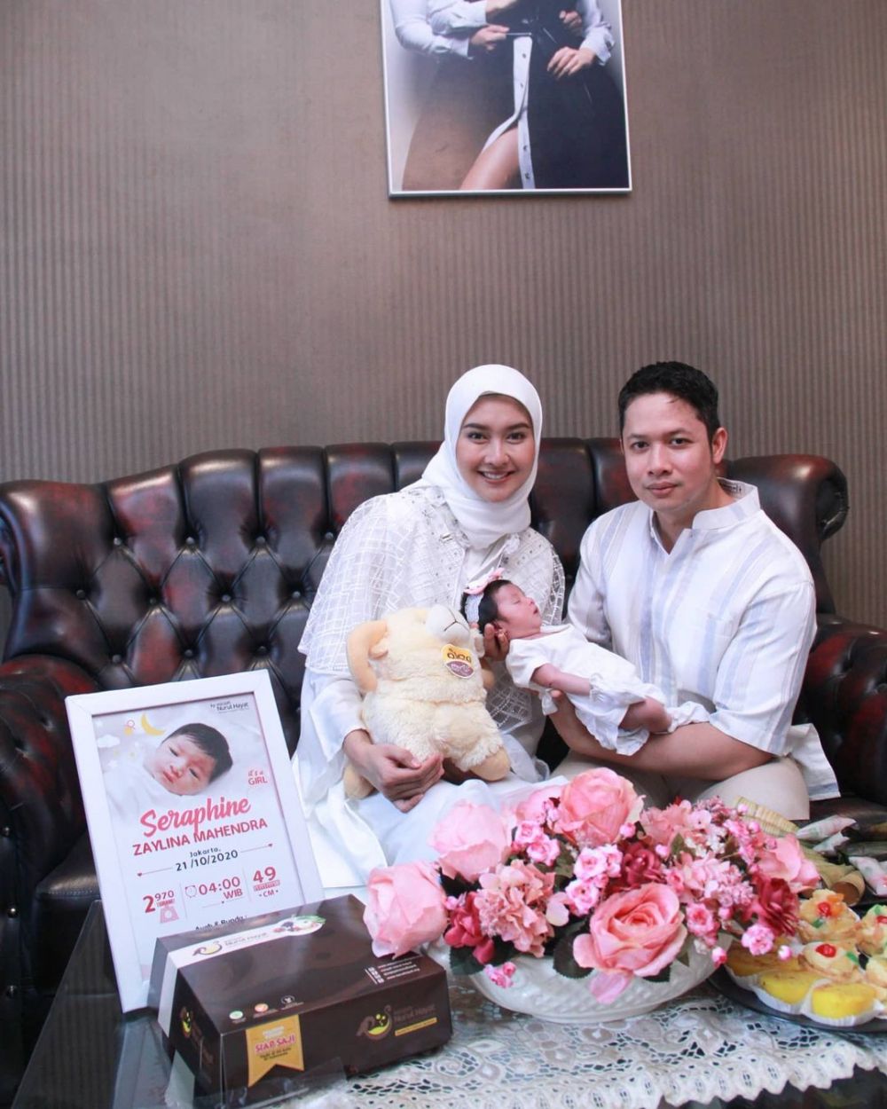 10 Momen akikah Seraphine putri Kevin Lilliana, penuh kehangatan