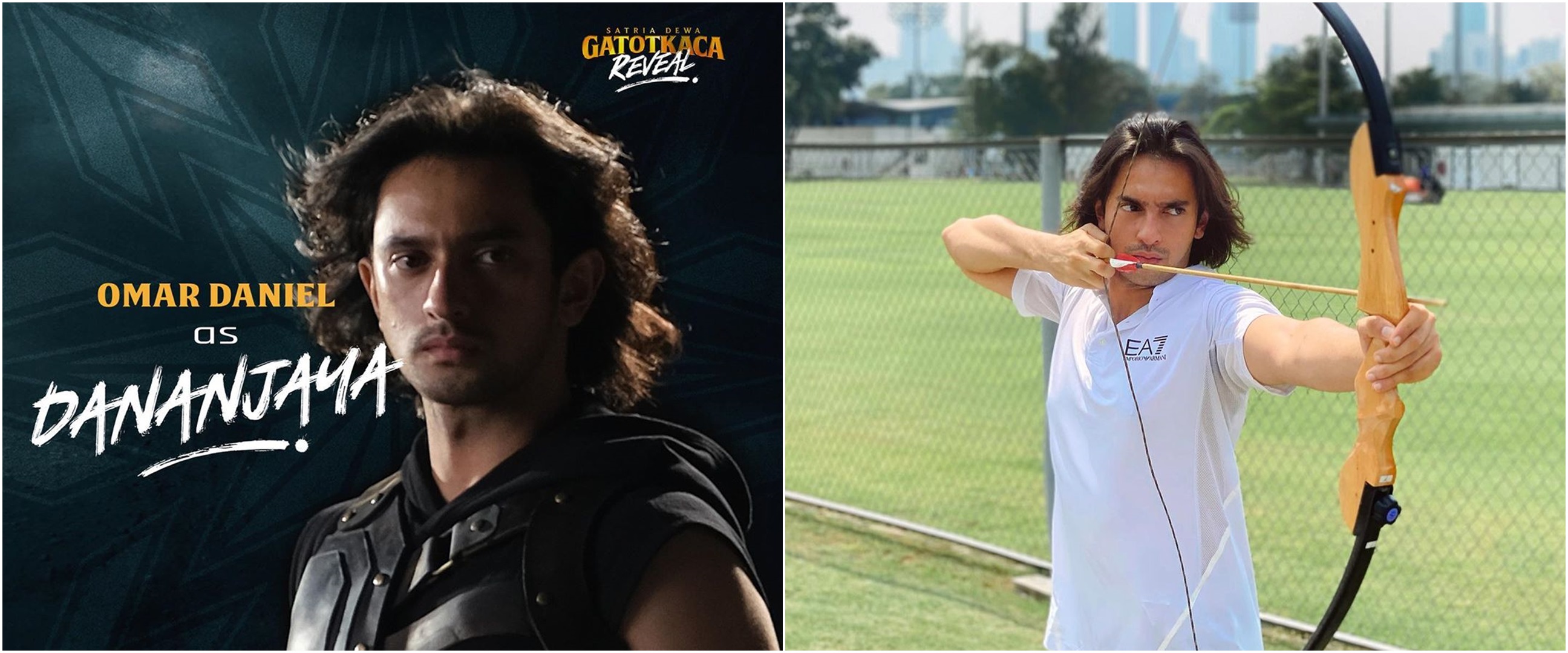 Totalitas demi film, ini 10 potret Omar Daniel saat latihan memanah