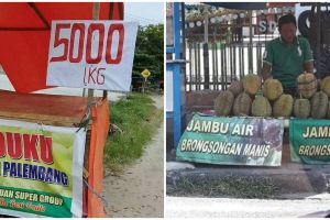 8 Spanduk nyeleneh tukang buah ini bikin kamu senyum terus
