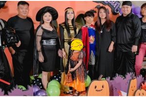 10 Momen Sarwendah rayakan Halloween, penampilannya jadi sorotan