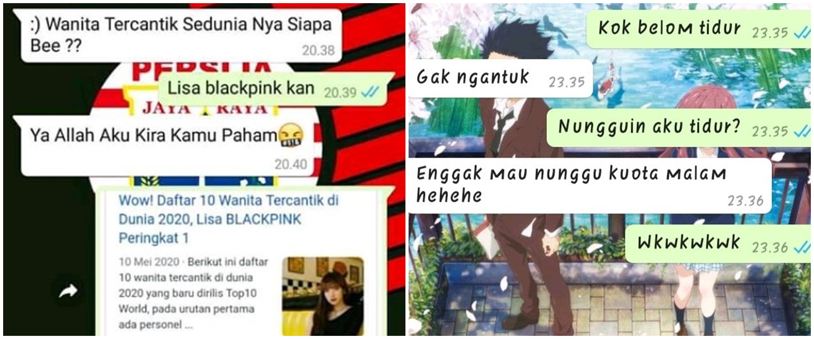 10 Chat sok so sweet dari pacar ini endingnya bikin tepuk jidat