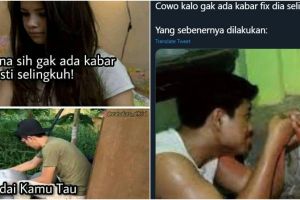 10 Meme yang sebenarnya dilakukan cowok ketika cewek curiga, nyeleneh