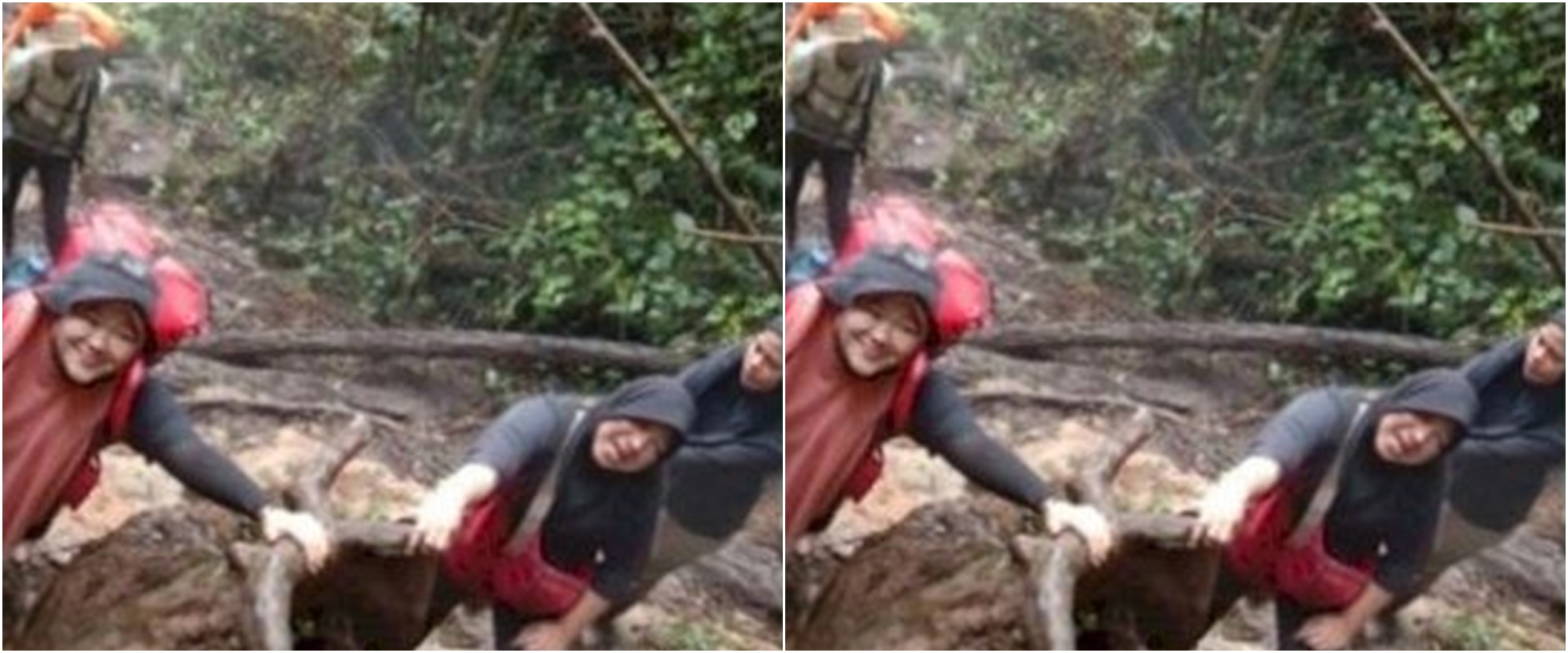Seorang ibu mendaki gunung demi kenang 1 tahun kepergian sang anak