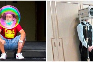 20 Momen pas orang dengan benda sekitar bikin lihat dua kali