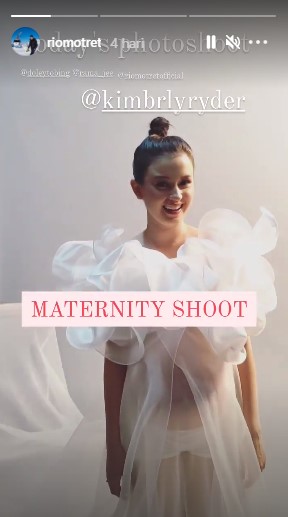 Hamil anak kedua, ini 9 pemotretan maternity Kimberly Ryder