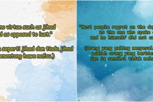 40 Kata-kata mutiara Islami bahasa Inggris dan artinya, penuh makna