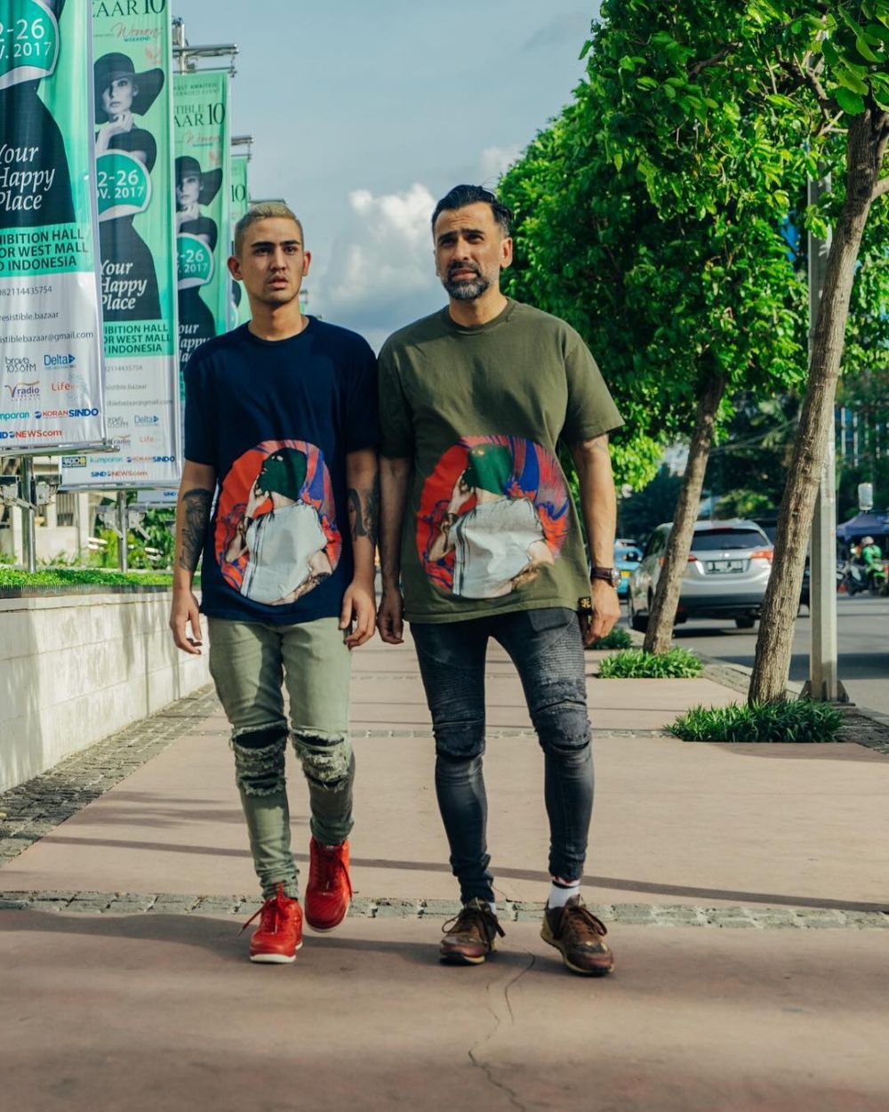 Momen kedekatan 6 aktor 90-an dengan anaknya, bak fotokopi