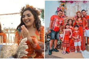 12 Potret pesta ultah Ashanty tema Bohemian, dirayakan di tepi laut