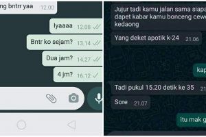 10 Chat lucu kalau cewek curiga sama pacar ini bikin nyengir kecut