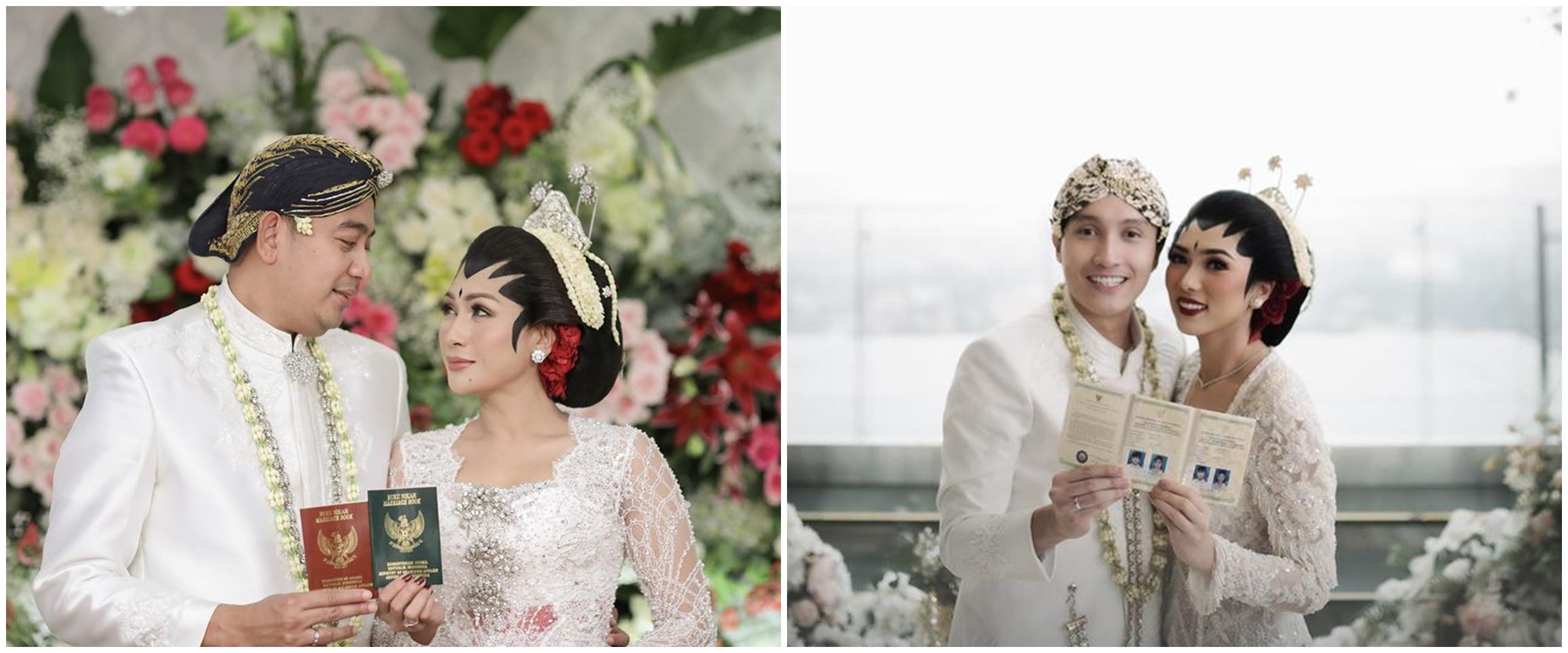 Momen pernikahan 10 penyanyi dengan adat Jawa, terbaru Tata Janeeta