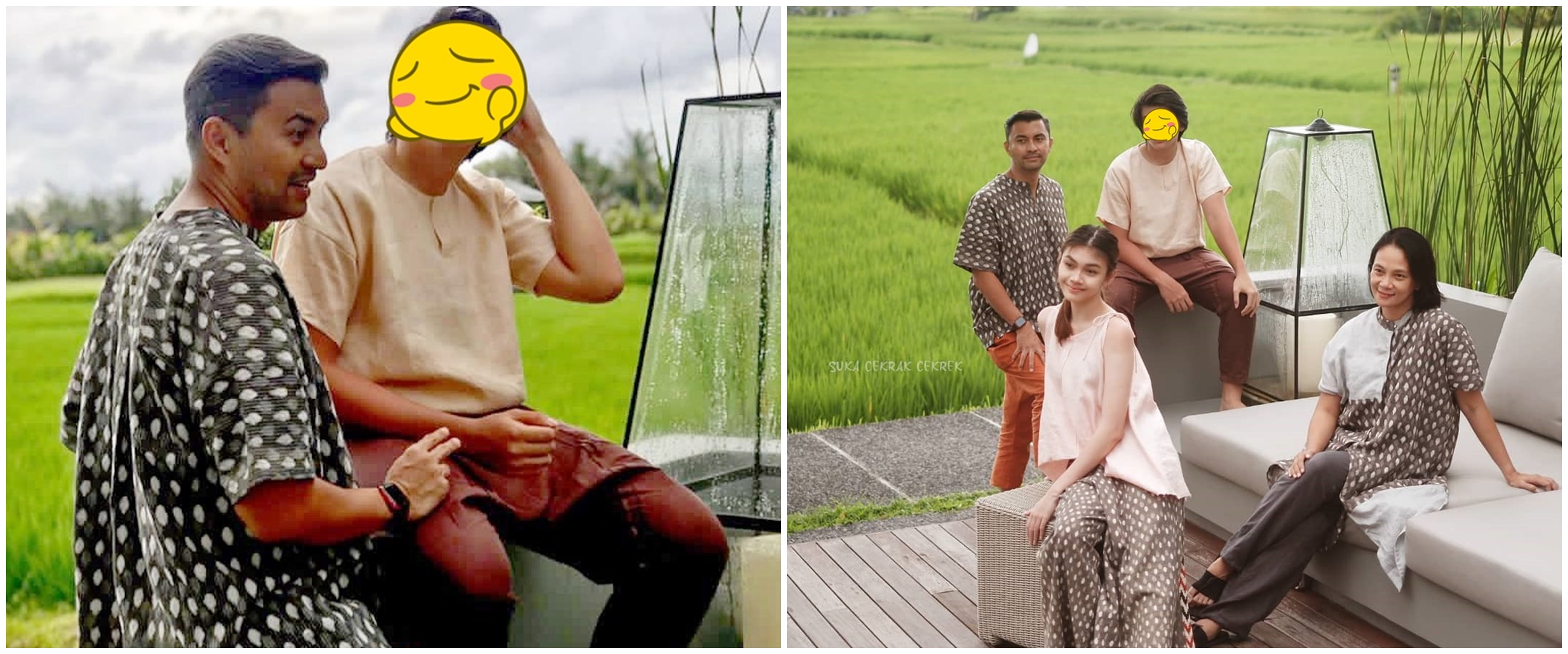 10 Pemotretan keluarga Anjasmara, ekspresi Arka Asmara jadi sorotan