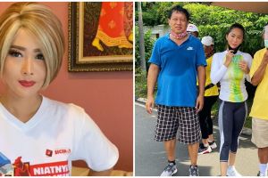 5 Potret Inul Daratista jadi pemandu senam geng komplek rumah