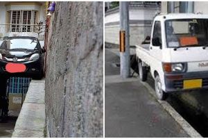 7 Potret lokasi parkir mobil ini nyeleneh, ada yang di atas kursi