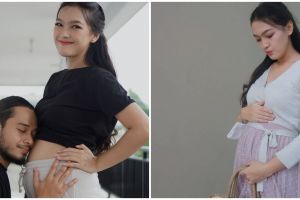 8 Potret Ana Riana pamer perut buncit ini curi perhatian