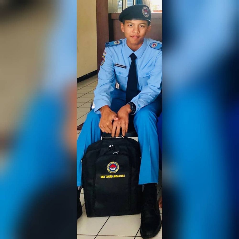 Jadi siswa Taruna Nusantara, ini 10 potret Bagas putra Arzeti Bilbina