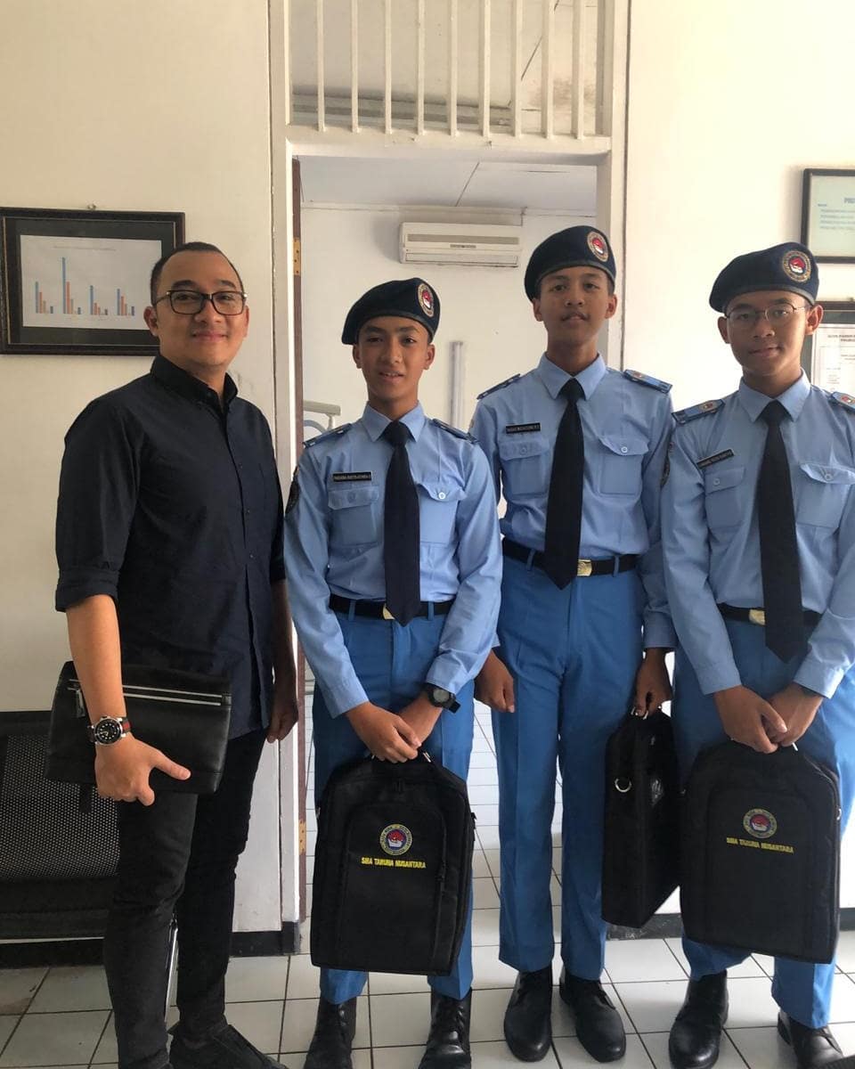Jadi siswa Taruna Nusantara, ini 10 potret Bagas putra Arzeti Bilbina