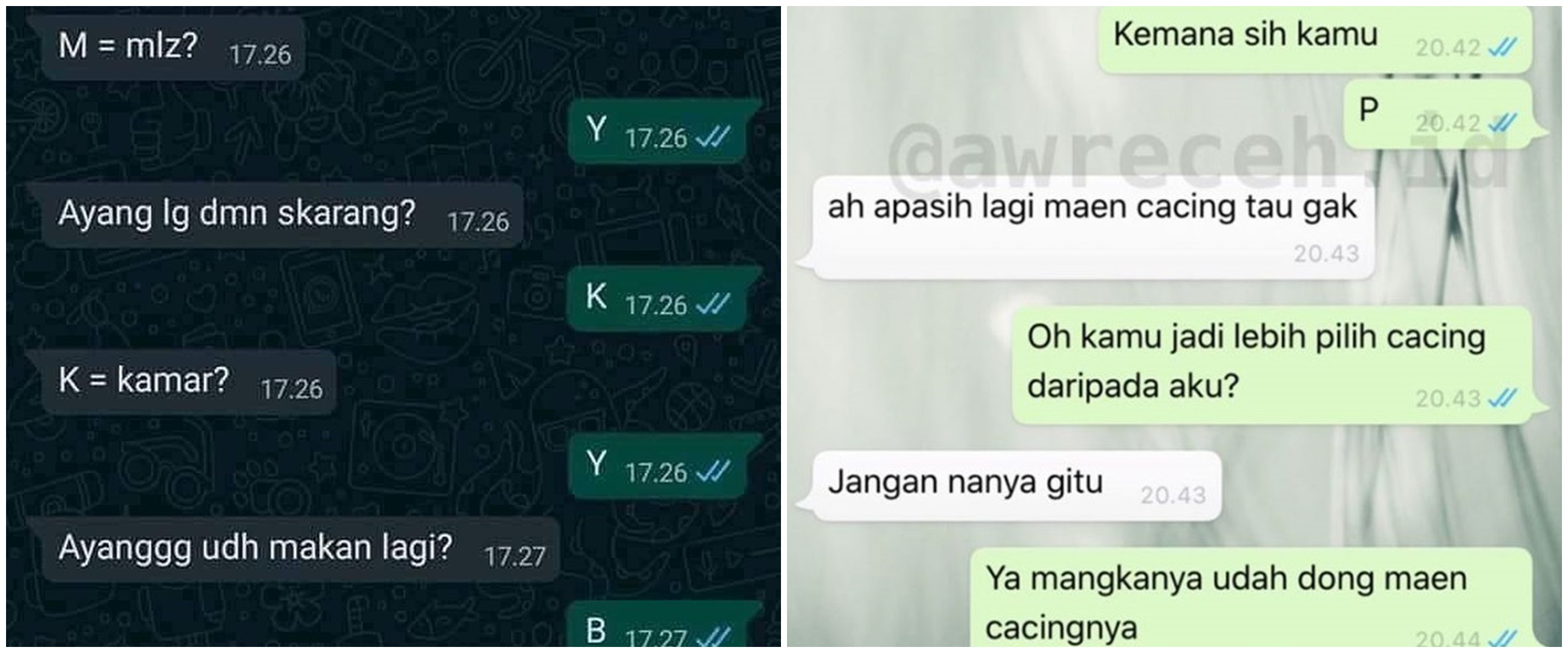 11 Chat lucu kalau pacar lagi ngambek ini penuh drama tapi kocak