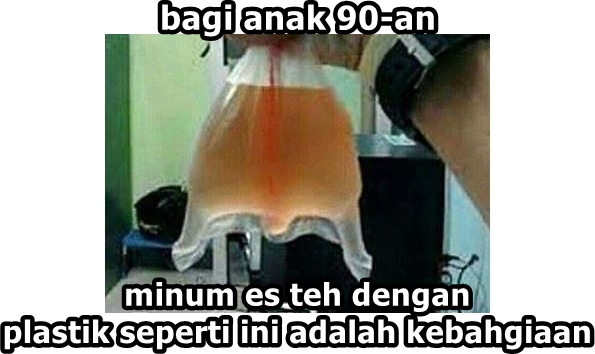 10 Meme jajanan anak 90-an yang sudah punah, bikin senyum nostalgia