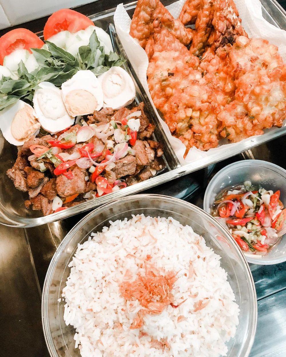Resep makanan dengan sambal matah © Instagram Resep makanan dengan sambal matah © Instagram