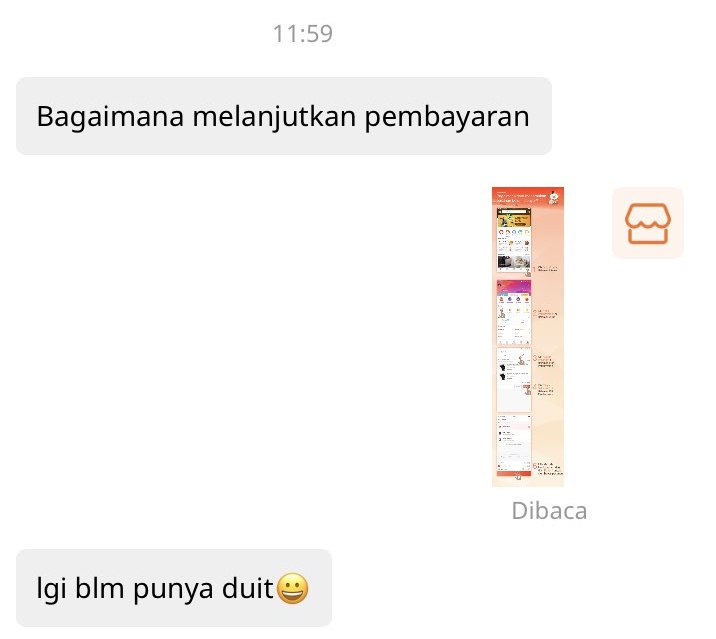 10 Balasan chat dari customer online shop ini bikin nyengir kecut