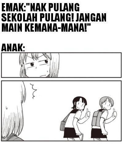 10 Meme kebiasaan anak yang bikin ibu jengkel, jadi nyengir sendiri