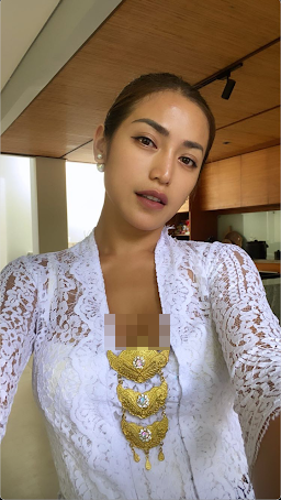 10 Momen Jessica Iskandar jalani prosesi melukat di Bali, tuai pujian