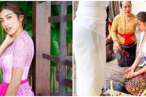 10 Momen Jessica Iskandar jalani prosesi melukat di Bali, tuai pujian