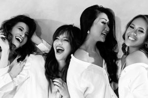 7 Pemotretan Nia Ramadhani bareng asisten pribadi, bertema monokrom