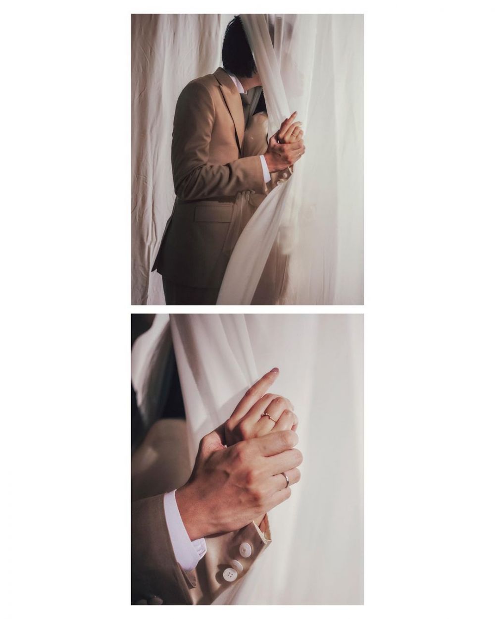 5 Pemotretan wedding Sherina dan Baskara Mahendra, unik abis