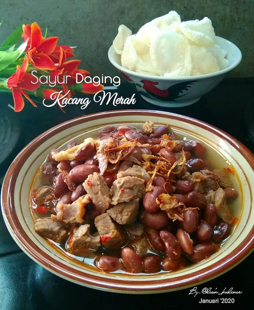 resep sayur kacang merah © Instagram resep sayur kacang merah © Instagram