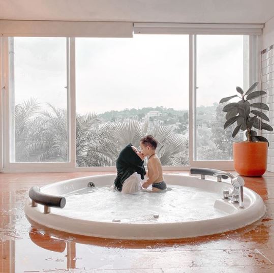 10 Potret Nuunu Elhasbu, mantan istri dari suami Jenita Janet