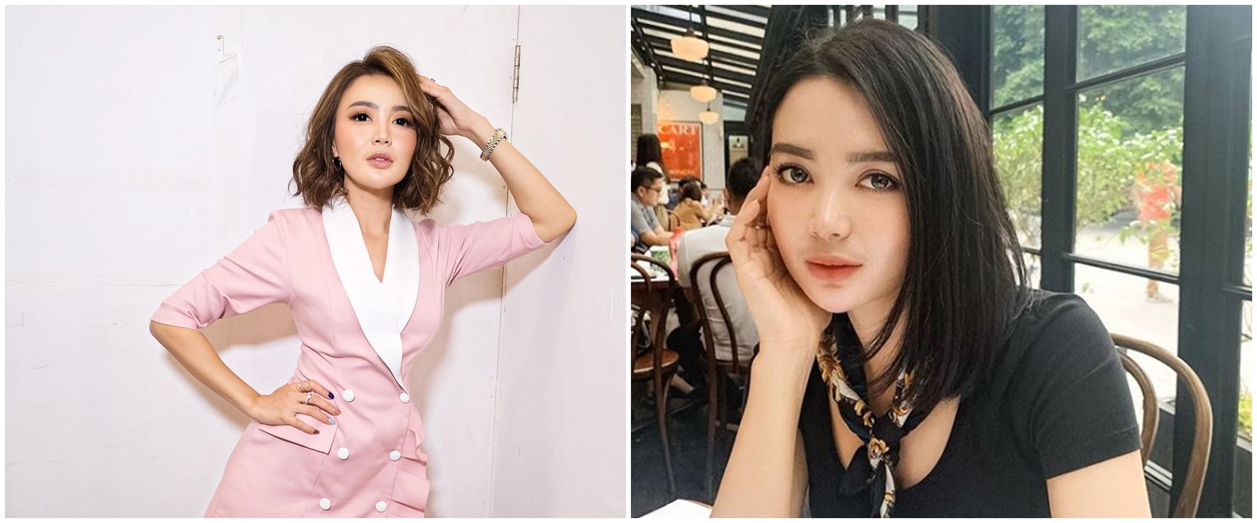 Hadiri nikahan Jenita Janet, pria di samping Wika Salim bikin salfok