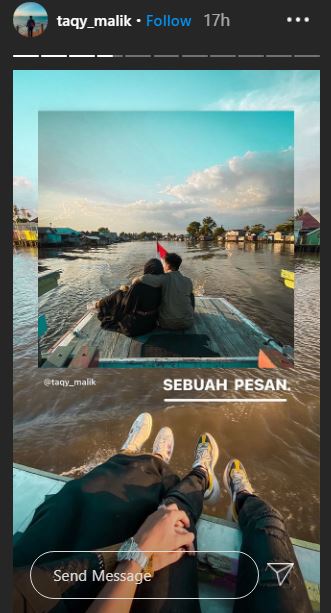 7 Momen Taqy Malik ajak Sherel Thalib ke kampung halaman