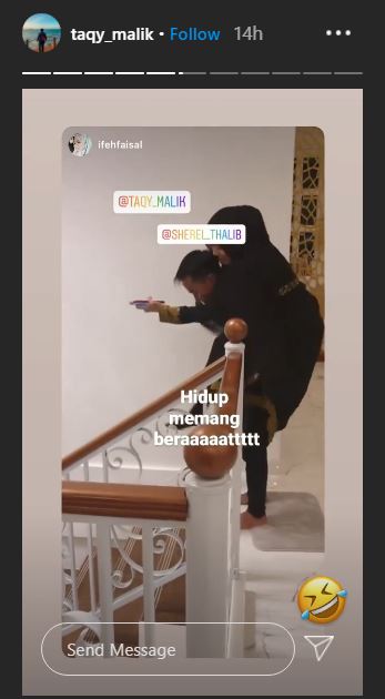 7 Momen Taqy Malik ajak Sherel Thalib ke kampung halaman