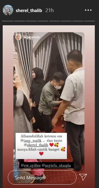 7 Momen Taqy Malik ajak Sherel Thalib ke kampung halaman