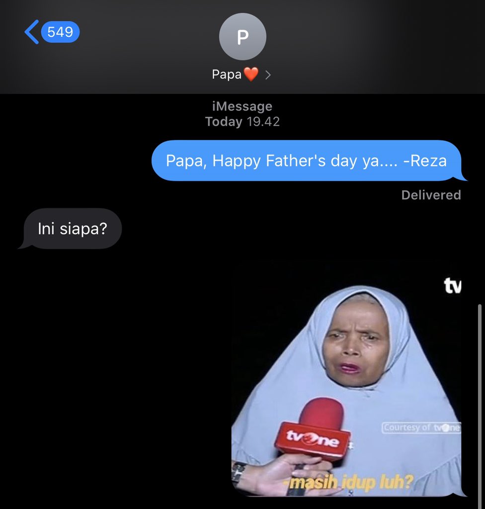 18 Chat lucu selamat Hari Ayah ini bikin anak tepuk jidat