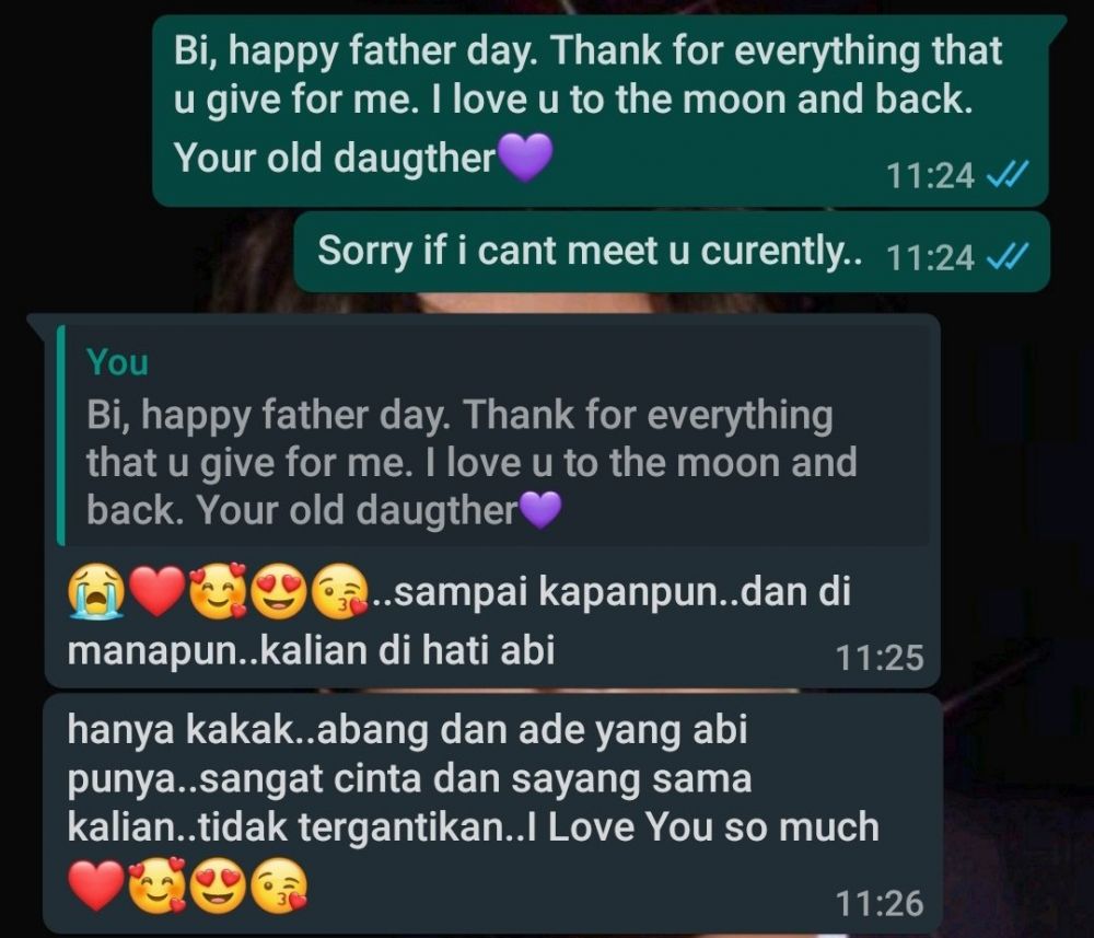 18 Chat lucu selamat Hari Ayah ini bikin anak tepuk jidat