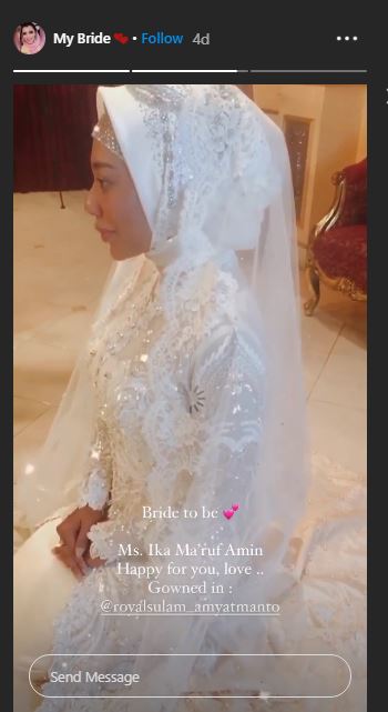 5 Potret Syaikha Aulia cucu Ma'ruf Amin, tampil memesona saat menikah