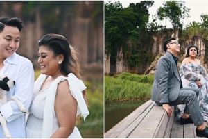 10 Momen Regina Idol pemotretan prewedding di Kandang Godzilla