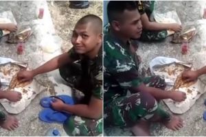 Kisah kakak beradik TNI tak sengaja ketemu saat penugasan, mengharukan