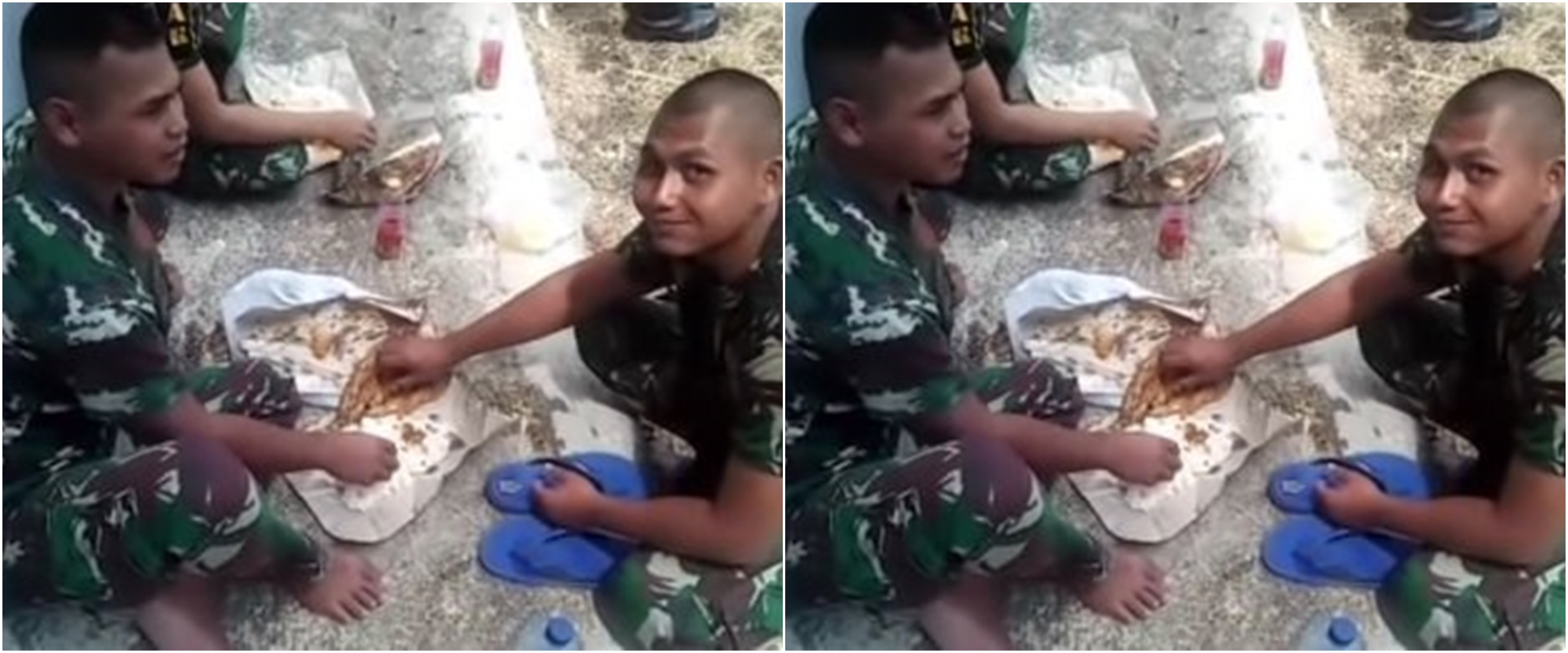 Kisah kakak beradik TNI tak sengaja ketemu saat penugasan, mengharukan