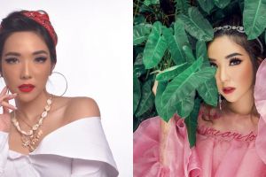 10 Pesona Gisella Anastasia dengan makeup tebal