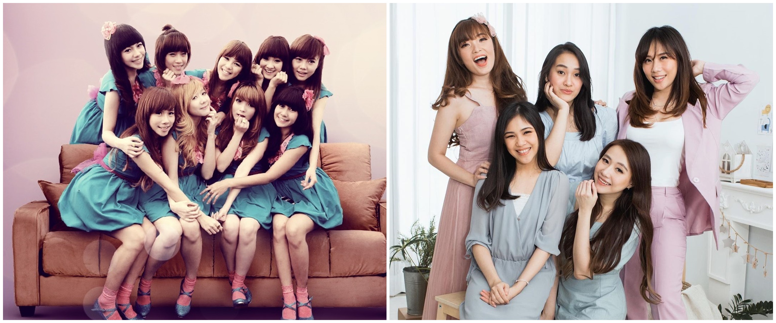 7 Potret 'reunian' 5 eks member Cherrybelle, diminta comeback
