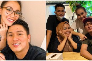 8 Momen kedekatan Adit Jayusman bareng keluarga Ayu Ting Ting