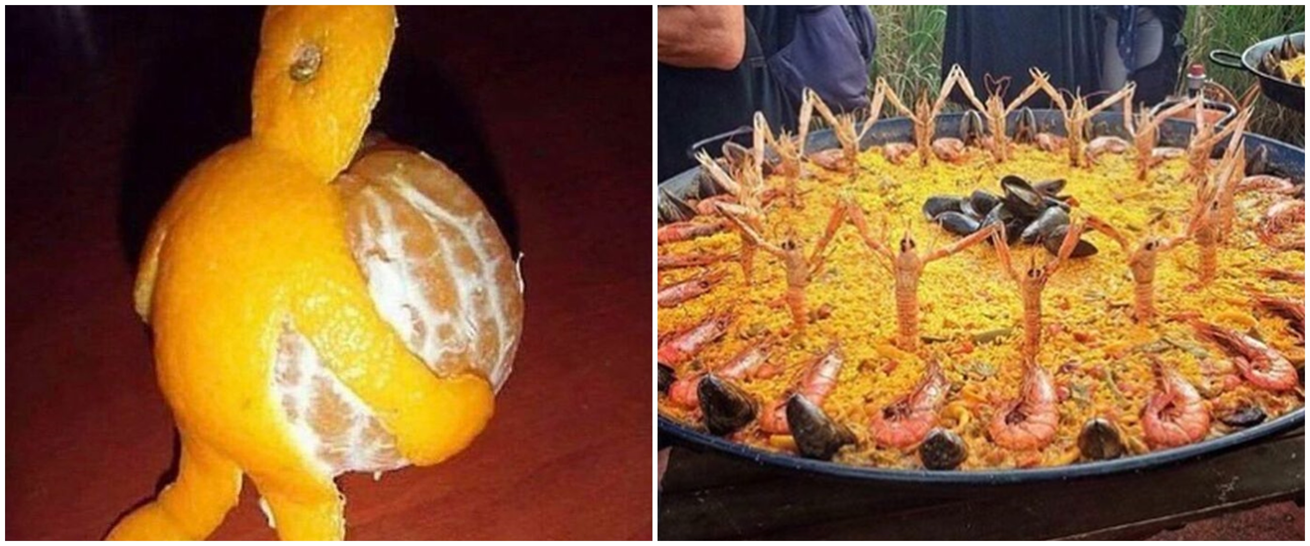 10 Potret kreasi makanan ini unik dan bikin salut