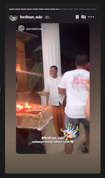 Sebelum menikah, ini momen bahagia Sule rayakan ulang tahun ke-44