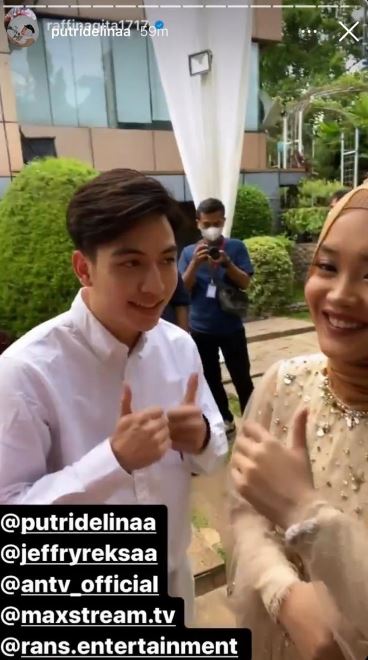 Ditanya kapan nikah, Putri Delina & Jeffry Reksa salah tingkah