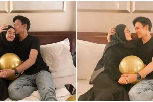 10 Momen ulang tahun Dinda Hauw, Rey Mbayang beri kejutan romantis