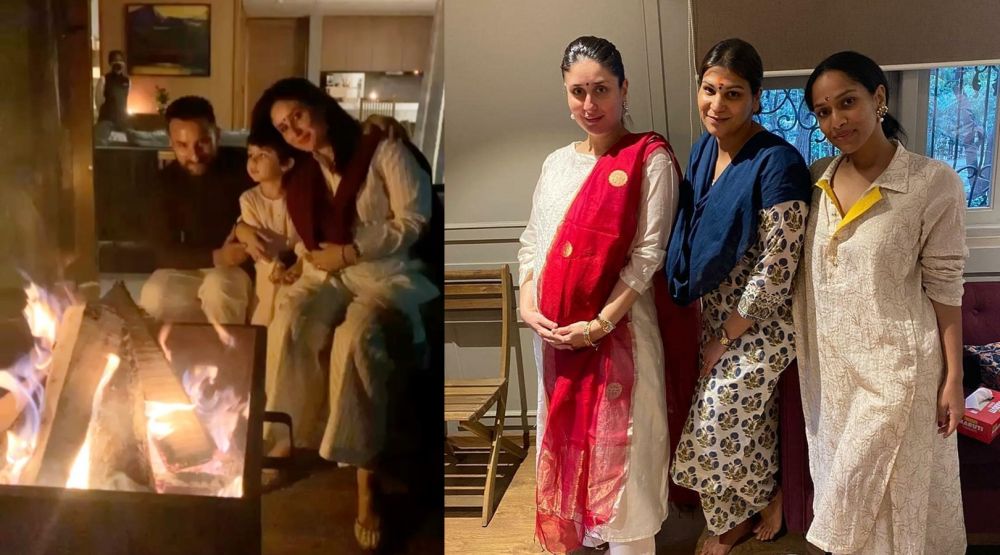 Gaya 10 seleb Bollywood rayakan Diwali, Kareena Kapoor pamer baby bump