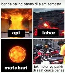 10 Meme realita pengendara motor saat siang hari, bikin tepuk jidat
